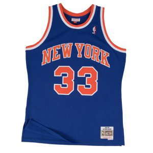 Mitchell & Ness Swingman Jersey New York Knicks Patrick Ewing Royal - Pánské - Dres Mitchell & Ness - Modré - SMJYGS18186-NYKROYA91PEW - Velikost: S