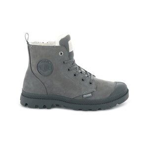 Palladium Pampa Hi Zip WL - Dámské - Tenisky Palladium - Šedé - 95982-055-M - Velikost: 36