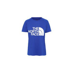 The North Face W Graphic Play Hard slim Fit Tee - Dámské - Triko The North Face - Modré - NF0A3YHKDW4 - Velikost: S