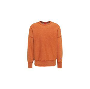 Champion Reverse Weave Crewneck Sweatshirt - Pánské - Mikina Champion - Oranžové - 216488-MS053 - Velikost: XL