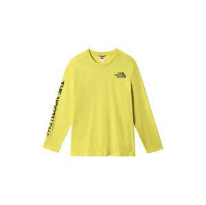 The North Face M Coordinates L/S Tee Acid Yellow - Pánské - Triko The North Face - Žluté - NF0A5IG9760 - Velikost: L