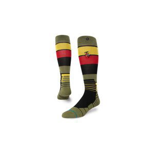 Stance Bob Marely Trenchtown Snow OTC Socks - Unisex - Ponožky Stance - Zelené - A758C21TRE-BLK - Velikost: 38-42