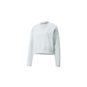 Puma Snow Tiger Boxy Crew Neck Women's Sweater - Dámské - Triko Puma - Modré - 533474_62 - Velikost: S