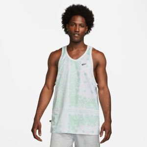 Nike Dri-FIT KD Sleeveless Top - Pánské - Triko Nike - Bílé - DH7371-121 - Velikost: M