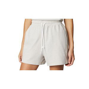 Converse Heathered Drawstring Shorts - Dámské - Kalhoty Converse - Bílé - 10023910-A01 - Velikost: M