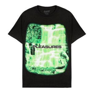 Pleasures Desolation Tee - Pánské - Triko Pleasures - Černé - P22SU053 - Velikost: M