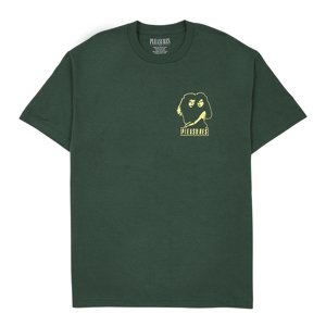 Pleasures Volume Tee Green - Pánské - Triko Pleasures - Zelené - P22SU047-GREEN - Velikost: XL