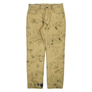 Pleasures Locust Twill Pants - Pánské - Kalhoty Pleasures - Žluté - P22SU023 - Velikost: 32