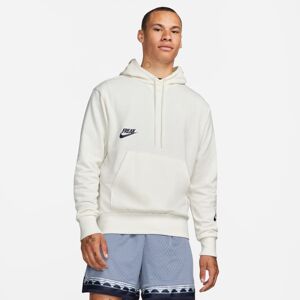 Nike Giannis Pullover Basketball Sail - Pánské - Mikina Nike - Bílé - DQ5649-133 - Velikost: S