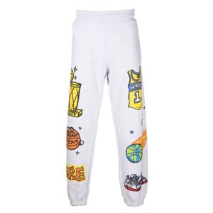 Market Memorabilia Sweatpants - Pánské - Kalhoty MARKET - Šedé - 395000527 - Velikost: S