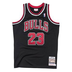 Mitchell & Ness NBA Michael Jordan Chicago Bulls 1997-98 Authentic Jersey - Pánské - Dres Mitchell & Ness - Černé - AJY4GS18400-CBUBLCK97MJO - Velikos