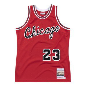 Mitchell & Ness NBA Chicago Bulls Michael Jordan 1984-85 Authentic Jersey - Pánské - Dres Mitchell & Ness - Červené - AJY4CP18188-CBUSCAR84MJO - Velik