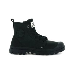 Palladium Boots Pampa HI Zip Nubuck Black - Dámské - Tenisky Palladium - Černé - 96440-008-M - Velikost: 38