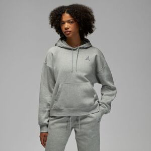 Jordan Brooklyn Wmns Fleece Heather Grey - Dámské - Mikina Jordan - Šedé - DQ4458-063 - Velikost: XL