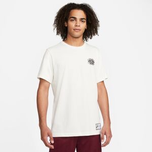 Nike Giannis Premium Basketball Tee Sail - Pánské - Triko Nike - Bílé - DR7619-133 - Velikost: S