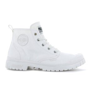 Palladium Pampa SP20 Hi Canvas - Pánské - Tenisky Palladium - Bílé - 76838-116-M - Velikost: 44.5