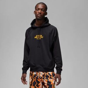 Jordan Dri-FIT Sport BC Graphic Fleece - Pánské - Mikina Jordan - Černé - DQ7330-010 - Velikost: L