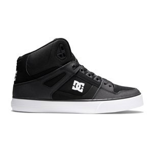 DC Shoes Pure High Top WC Black/Black/White - Pánské - Tenisky DC Shoes - Černé - ADYS400043-BLW - Velikost: 44.5