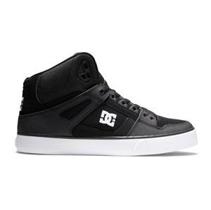 DC Shoes Pure High Top WC Black/Black/White - Pánské - Tenisky DC Shoes - Černé - ADYS400043-BLW - Velikost: 42.5