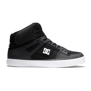 DC Shoes Pure High Top WC Black/Black/White - Pánské - Tenisky DC Shoes - Černé - ADYS400043-BLW - Velikost: 44