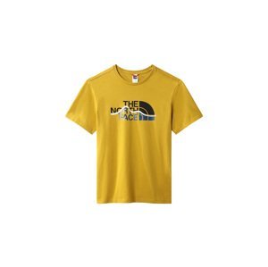 The North Face M Mountain Line T-shirt - Pánské - Triko The North Face - Žluté - NF0A7X1N76S - Velikost: S