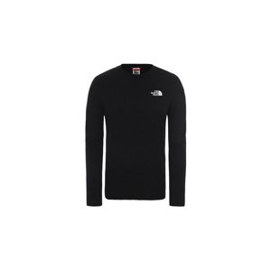 The North Face M L/S Red Box Tee - Pánské - Triko The North Face - Černé - NF0A493LJK3 - Velikost: M