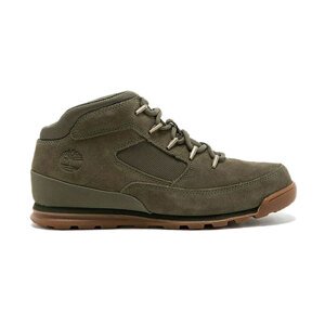 Timberland Euro Rock Mid Hiker Green Suede - Pánské - Tenisky Timberland - Zelené - A2H7H-A58 - Velikost: 43.5