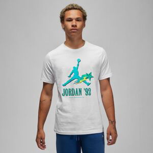 Jordan Brand Graphic Tee White - Pánské - Triko Jordan - Bílé - DV1431-100 - Velikost: M