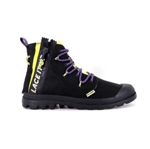 Palladium Pampa Lite Lace IT - Pánské - Tenisky Palladium - Černé - 78353-099-M - Velikost: 44.5