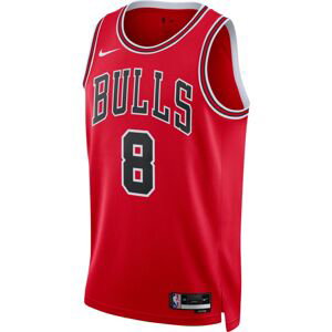 Nike Dri-FIT NBA Chicago Bulls Icon Edition 2022/23 Swingman Jersey - Pánské - Dres Nike - Červené - DN2000-657 - Velikost: M