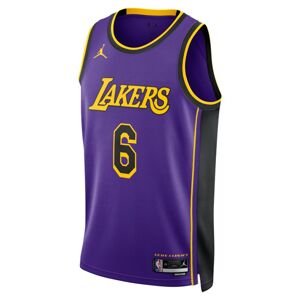 Jordan Dri-FIT NBA Los Angeles Lakers Statement Edition 2022 Swingman Jersey - Pánské - Dres Jordan - Fialové - DO9530-505 - Velikost: 2XL