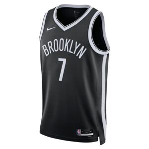 Nike Dri-FIT NBA Brooklyn Nets Icon Edition 2022/23 Swingman Jersey - Pánské - Dres Nike - Černé - DN1996-011 - Velikost: XS