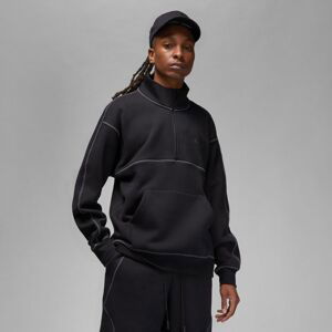 Jordan 23 Engineered  Fleece Half-Zip Black - Pánské - Mikina Jordan - Černé - DV7679-010 - Velikost: M