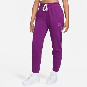 Nike Dri-FIT Swoosh Fly Standard Issue Wmns Basketball Pants Purple - Dámské - Kalhoty Nike - Fialové - DA6465-503 - Velikost: M