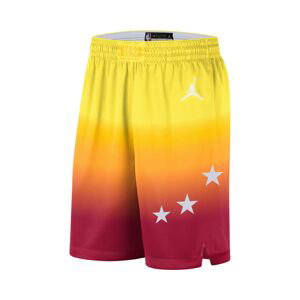 Jordan Dri-FIT NBA All-Star Edition Swingman Shorts (Team 2) Carmine - Pánské - Kraťasy Jordan - Červené - DX6335-600 - Velikost: 2XL