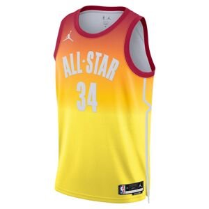 Jordan Dri-FIT NBA All-Star Giannis Antetokounmpo Swingman Jersey Team 2 - Pánské - Dres Jordan - Červené - DX6330-600 - Velikost: XL