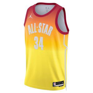 Jordan Dri-FIT NBA All-Star Giannis Antetokounmpo Swingman Jersey Team 2 - Pánské - Dres Jordan - Červené - DX6330-600 - Velikost: 2XL