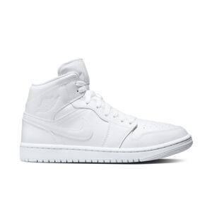 Air Jordan 1 Mid "Triple White" Wmns - Dámské - Tenisky Jordan - Bílé - DV0991-111 - Velikost: 40