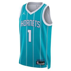 Jordan Dri-FIT NBA Charlotte Hornets Icon Edition 2022/23 Swingman Jersey - Pánské - Dres Jordan - Modré - DN1998-415 - Velikost: S