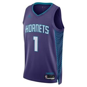Jordan Dri-FIT NBA Charlotte Hornets Statement Edition 2022 Swingman Jersey - Pánské - Dres Jordan - Fialové - DO9520-567 - Velikost: S