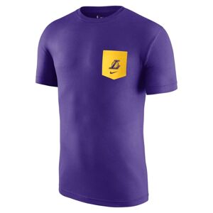 Nike NBA Los Angeles Lakers Pocket Tee - Pánské - Triko Nike - Fialové - DX9932-504 - Velikost: 2XL