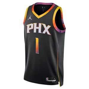 Jordan Dri-FTI NBA Phoenix Suns Statement Edition 2022 Swingman Jersey - Pánské - Dres Jordan - Černé - DO9540-012 - Velikost: M