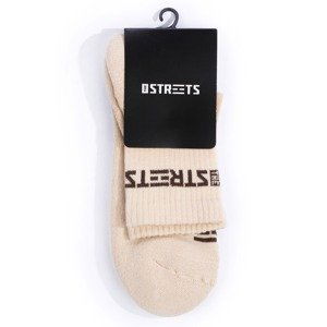 The Streets Brown Socks - Unisex - Ponožky The Streets - Hnědé - STRTSSCKSBRWN - Velikost: L