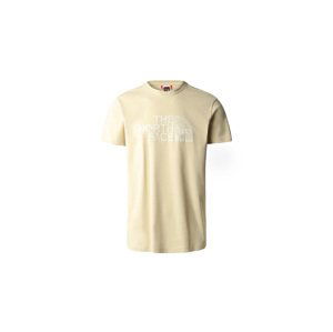 The North Face M S/S Woodcut Dome Tee - Pánské - Triko The North Face - Žluté - NF0A827H3X4 - Velikost: M