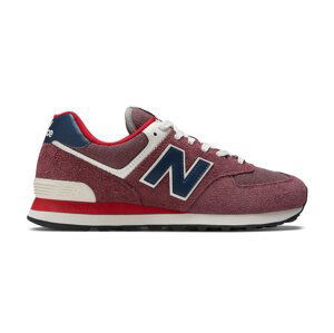 New Balance GC574NX1 Junior - Dámské - Tenisky New Balance - Červené - GC574NX1 - Velikost: 35