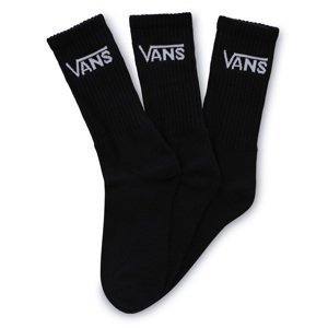 Vans MN Classic Crew Socks 3-Pack - Unisex - Ponožky Vans - Černé - VN000XRZBLK1 - Velikost: 38.5