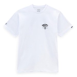 Vans After Dark Tee II White - Pánské - Triko Vans - Bílé - VN0000K3WHT1 - Velikost: M