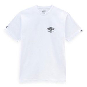 Vans After Dark Tee II White - Pánské - Triko Vans - Bílé - VN0000K3WHT1 - Velikost: S