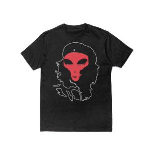 Pleasures Alien Tee Black - Pánské - Triko Pleasures - Černé - P22W057-BLACK - Velikost: 2XL