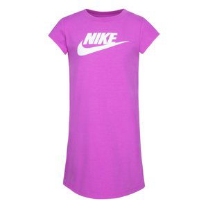 Nike Girls Club Dress Active Fuchsia - Dětské - Šaty Nike - Fialové - 36J692-A9X - Velikost: 6X